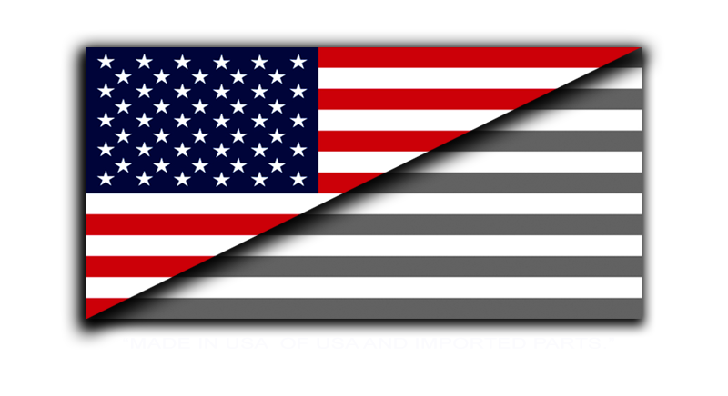 Made In USA with "US and Global Materials"